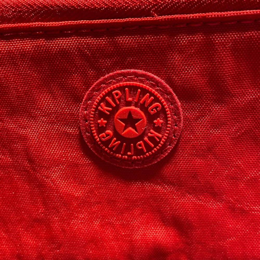 NWT Kipling Imogen Cherry Red Zip Around Wallet π π - Picture 5 of 14